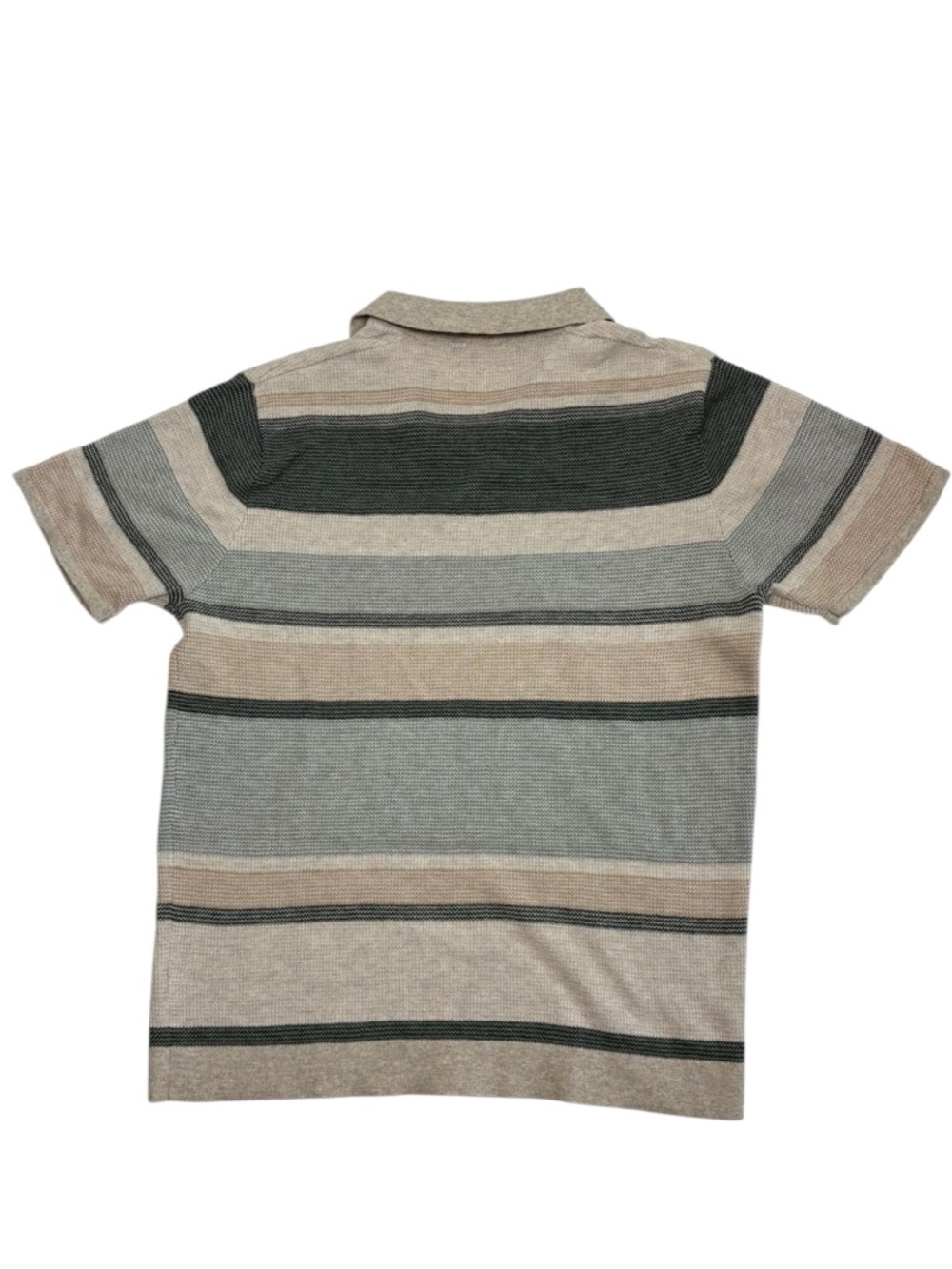 Marine Layer Liam Sweater Polo Green Multi Large Like-New Cotton Wool blend - Picture 7 of 9